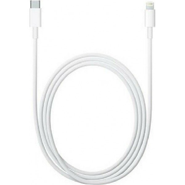 Apple USB-C to Lightning Cable 87W Λευκό 2m (MKQ42ZM/A)